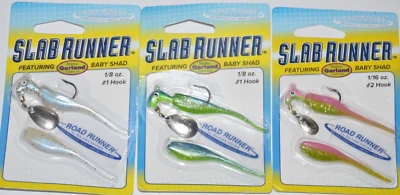 3 paquetes blakemore losa road runner 1/16 oz 1/8 oz surtido Foto 1 de 3