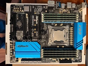 ASRock X99 Extreme4 Intel Mainboard + e5-2683v4 16 Core CPU + 128GB RAM - Bild 1 von 3
