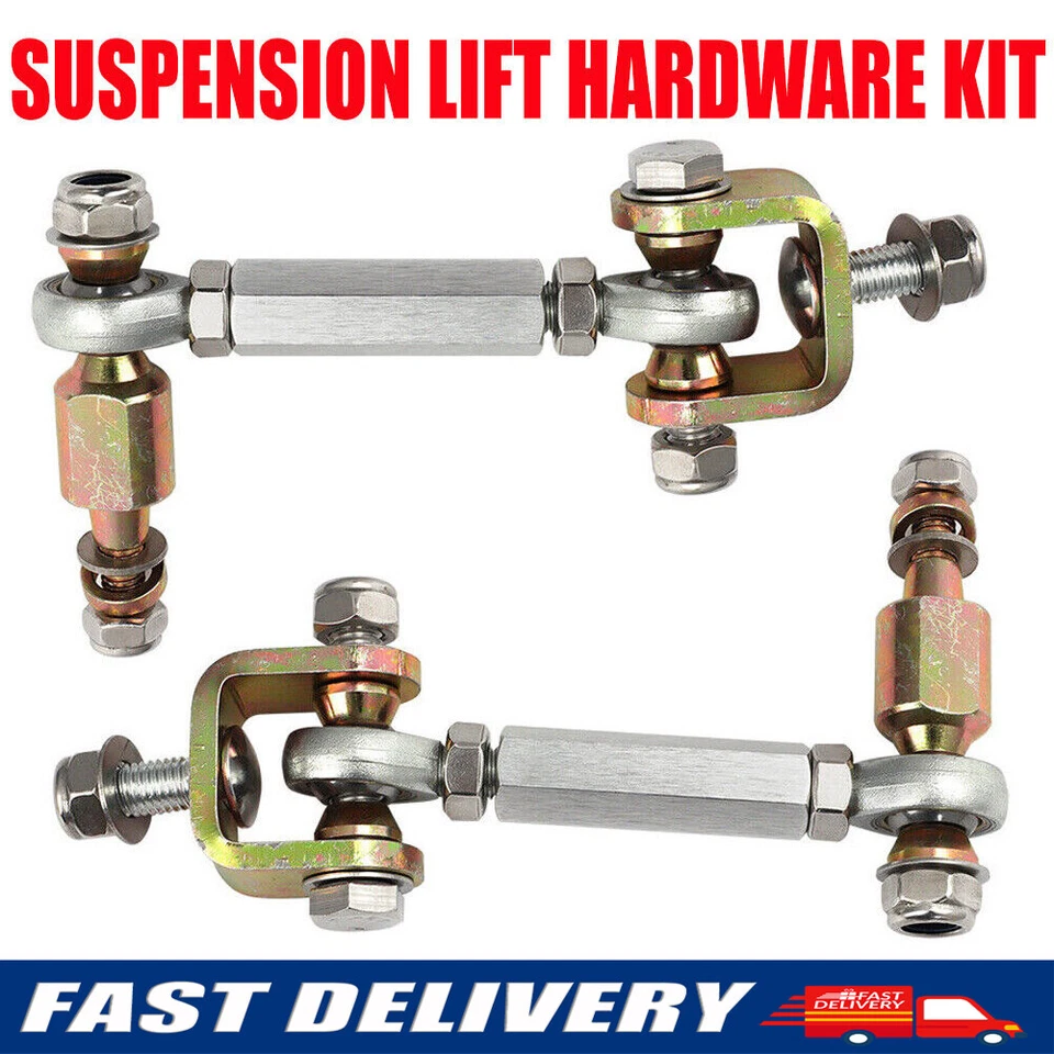 Sway Bar End Links For Dodge Ram 2500/3500 4WD Diesel Adjustable 0-6" Lift 03-08 Foto 1 de 4