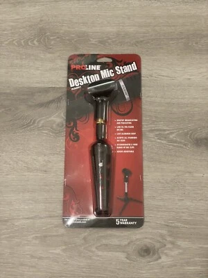 Proline PLDMS1 Desktop Microphone Stand Black - Image 1 of 3