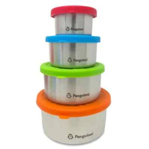 MYINNI Food Storage Containers | Stainless Steel Lunch Containers with Silicone - Picture 1 of 5