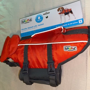 Outward Hound Granby Splash Life Jacket Small Orange 15-30 LBS NWT - Picture 1 of 7