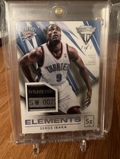 2013-14 Titanium Serge Ibaka  Patch / Tag 1/1 Masterpiece