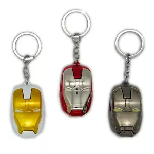 Iron Man Ironman Heavy 3D Keychain Keyring High Quality & Large Marvel Avengers - Picture 1 of 44