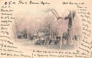 A669 Japonia 1903 Tokyo Uyeno Park Kwiat wiśni Sakura vintage pocztówka - Zdjęcie 1 z 2