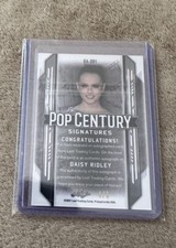 Star Wars Daisy Ridley Tradingcard Authentik Autogramm 4/8 Sehr Selten