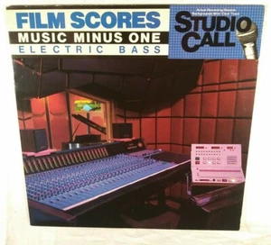 FILM SCORES ELECTRIC BASS, Music Minus One Studio Call Series / VINYL LP (NM) - Picture 1 of 9