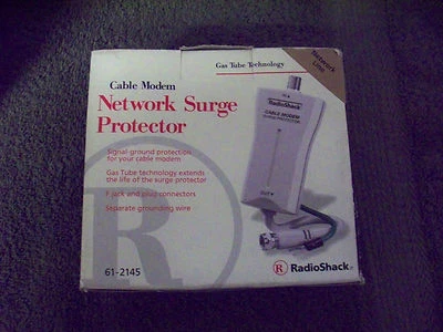 NIB Radio Shack 61-2145 Network - Cable Modem Surge Protector - Image 1 of 3
