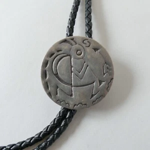 Vintage einzigartiger Sterling Bolo mit Kokopelli - Bild 1 von 8