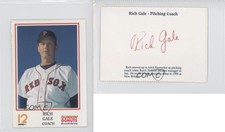 1991 Dunkin' Donuts Pawtucket Red Sox Rich Gale