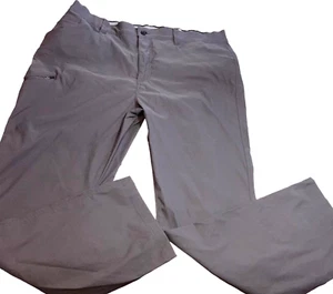 Orvis Nylon Flat Front Casual Work Utility Outdoor Hiking Pants Gray 40x32 - Picture 1 of 10
