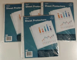 Lot Of Four 25 Pack Premiere Sheet Protector 100 pieces total  - Picture 1 of 3