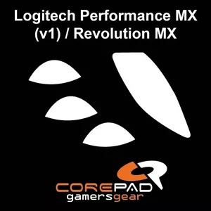 Corepad Skatez Logitech Performance MX V1 Revolution MX Ersatz Mausfüße Teflon - Bild 1 von 1