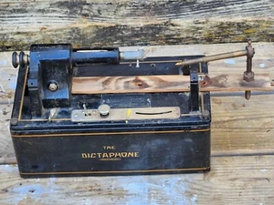 Dictaphone Transcribing Machine Model 10 Type B Incomplete Parts Repair Vintage - Picture 1 of 24