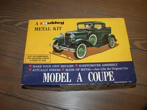VINTAGE HUBLEY MODEL A FORD COUPE ROADSTER CAR Kit 100% KOMPLETT - Bild 1 von 5