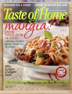 Taste Of Home AUG/SEPT 2008 MANGIA! Savor The Flavor of Italy Dinner On A Dime! - Imagen 1 de 15