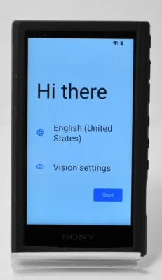 SONY NW-A306 BLACK WALKMAN 32GB Hi-Res Audio Player English Language used JP - Image 1 of 4