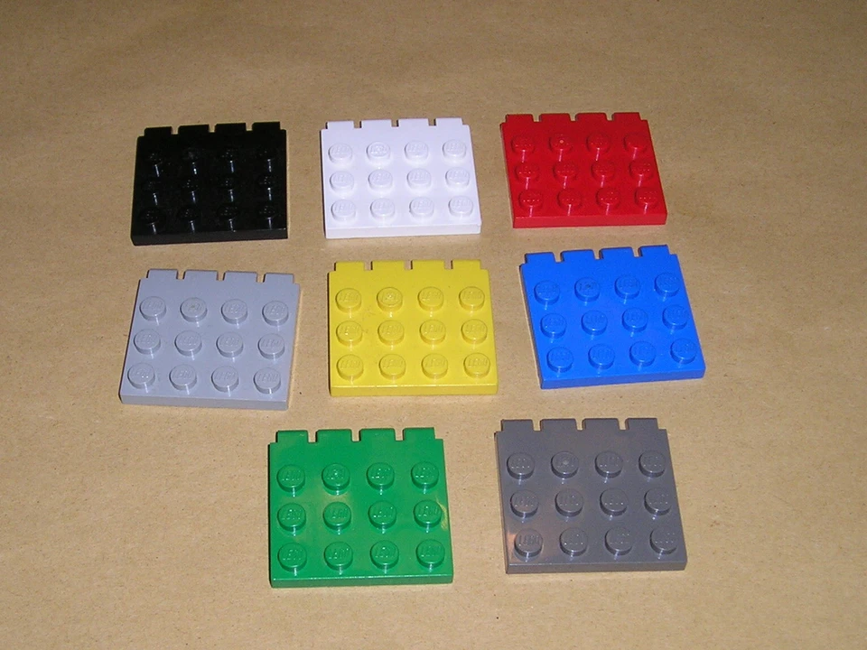 Lego 2x Autodach Klappe Scharnier Platte Gelenk 4x4 Farbauswahl 4213 (A 2) - Bild 1 von 4