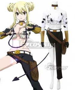 Fairy Tail Lucy Heartfilia Girls Halloween Suit Christmas Outfit Cosplay Costume - Picture 1 of 10