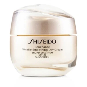 Shiseido Benefiance Wrinkle Smoothing Day Cream SPF 23 1.8oz - 50ml New in box - Picture 1 of 4