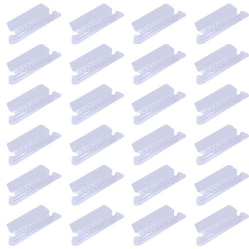 Plastic Hanging File Folder Frame Transparent Label Holder PVC Business