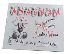 Anagram: The Ingenious Game of Juggling Words  for 2 - 8 players  NEW / SEALED 