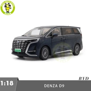 1/18 BYD DENZA D9 MPV Blue Diecast Model Toy Car Gifts For Friends - Picture 1 of 19