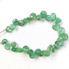 Natural Mint Green Kyanite Gem 6 To 9 Mm Faceted Coin Shape Beads 5 Inch Strand