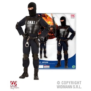 Disfraz SWAT Agente Niños 128 Carnaval S.W.A.T. Disfraz de policía infantil - Imagen 1 de 4