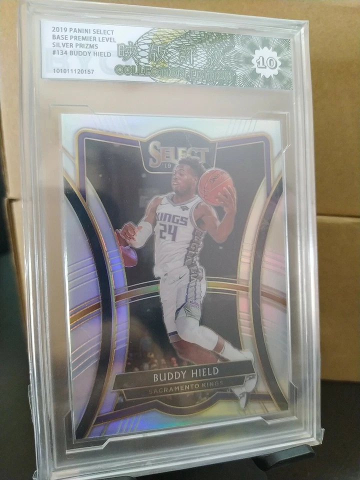 BUDDY HIELD 2019 PANINI SELECT BASE PREMIER LEVEL SILVER PRIZMS (BYCC-10) - Image 1 of 4