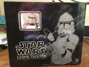 Star Wars Gentle Giant Clone Trooper Deluxe Collectible Bust 13123/15000 - Picture 1 of 6