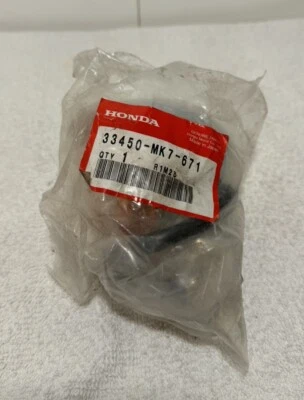 NOS 本田 33450-MK7-671 转轮信号组件,L. FR.  复古700 阴影 1986 - 1987 — 第 1/3 张图片