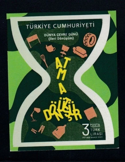 TURKEY World Environment Day MNH stamp - Image 1 of 1