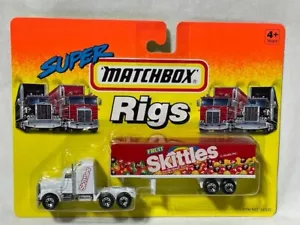1994 Matchbox Super Rigs Skittles, #A, Kenworth Aerodyne Semi, Red, NIB - Picture 1 of 3