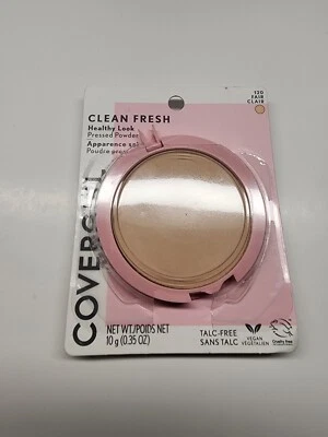 Covergirl Makeup Clean Fresh Pressed Powder #120 Fair Clair 10g New - Image 1 of 2