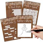 40 Rustic Funny Bridal Shower Games 20 Guests - Wedding Games For Bridal...