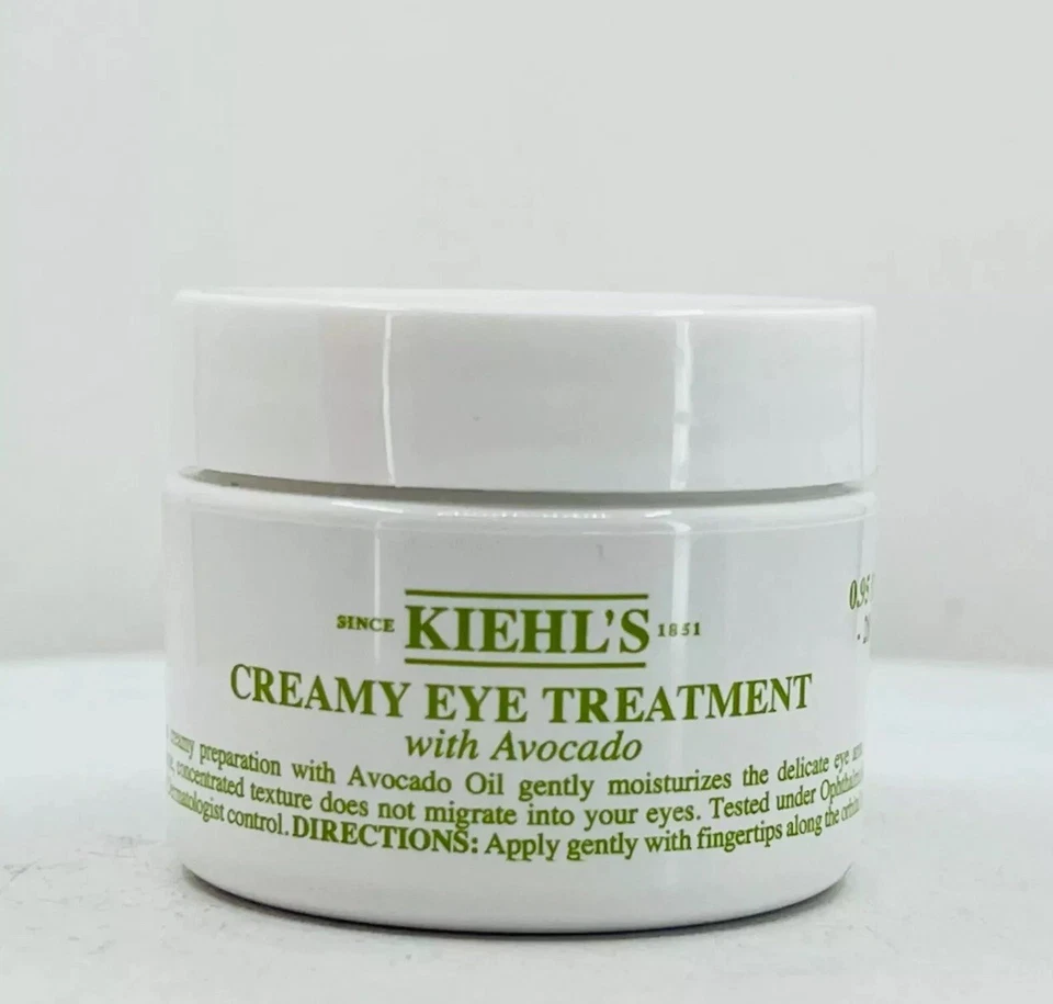 Kiehl's 鳄梨护眼霜 0.95 液量盎司/28 毫升,密封 — 第 1/2 张图片