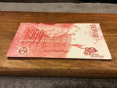 1999 D U.S. MINT UNCIRCULATED COIN SET (10 COINS) - Image 1 of 4