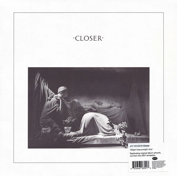Joy Division - Closer LP - 180 Gram Vinyl Album - SEALED NEW Remastered Record - Image 1 of 1