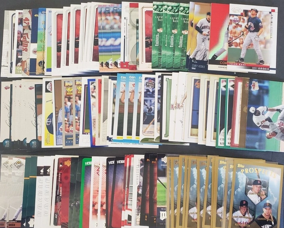 COREY KOSKIE YOU PICK COLLECTION .99 UNLIMITED SHIPPING HIGH GRADE CARDS - Image 1 of 1