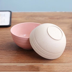 4 Stück Essnapf Heimgebrauch Weizen Futternapf 12 cm Essnapf Futternapf - Bild 1 von 12