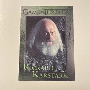 2014 Rittenhouse Game Of Thrones Season 3 Richard Karstark Card #80 - Picture 1 of 2