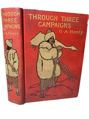 Antique Embossed Victorian Book Ornate British India African Colonial Wars 1903 Foto 1 de 4