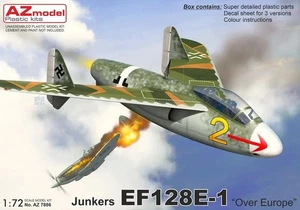Junkers EF 128E-1 Over Europe AZmodel AZ 7886 skala 1/72 - Imagen 1 de 2