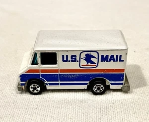 1970’s Hot Wheels Flying Colors Petter Getter Grumman Postal Step Van Metal Base - Picture 1 of 6