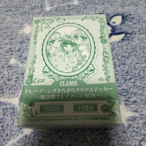 unopened CLAMP Exhibition Rayearth Trading Twinkle Sticker BOX - Picture 1 of 4