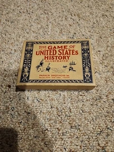 Vintage 1903 Parker Brothers Game Of United States History - Picture 1 of 5