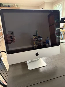 Apple iMac 20" Early 2008 2.66GHz Core 2 Duo CPU 320GB HDD 2GB RAM macOS 10.11 - Picture 1 of 10