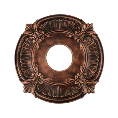 Ceiling Light Medallion PU Ceiling Medallion Ceiling Cover Plate for Ceiling ... - Image 1 of 4