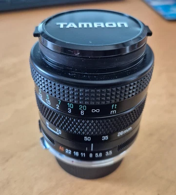 Tamron 28-70mm f/3.5-4.5  Olympus OM Fit Lens with Adaptall 2 Mount - Image 1 of 4